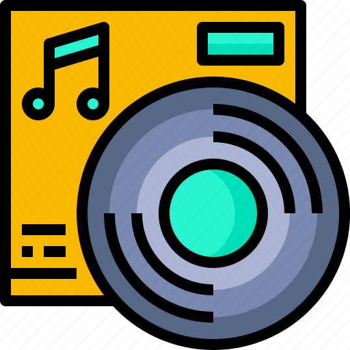 Album, audio, media, production, video icon - Download on Iconfinder