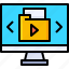 audio, folder, media, production, video 