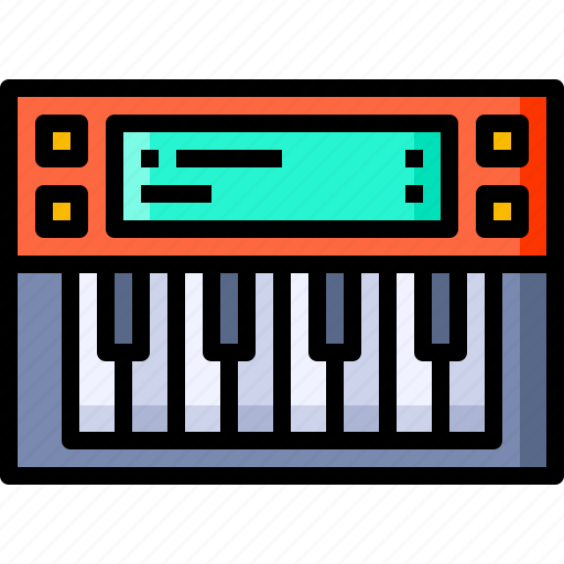 Audio, keyboard, media, production, video icon - Download on Iconfinder