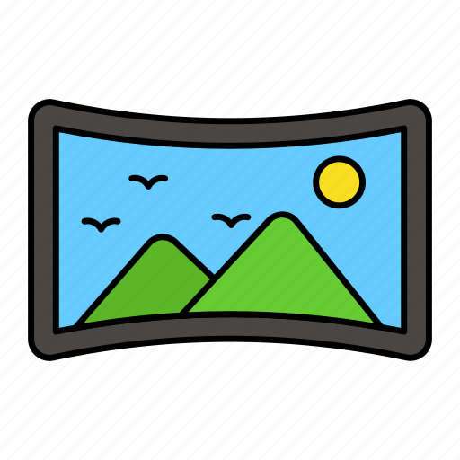 Panorama, photo, camera, picture, frame, recording icon - Download on Iconfinder