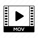 film, format, mov, movie, video