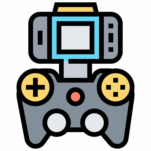 Controller, device, game, joystick, smartphone icon - Download on Iconfinder