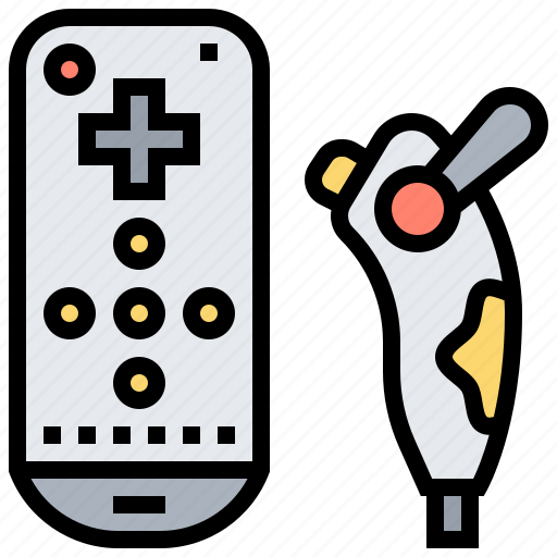Controller, game, play, remote, wireless icon - Download on Iconfinder