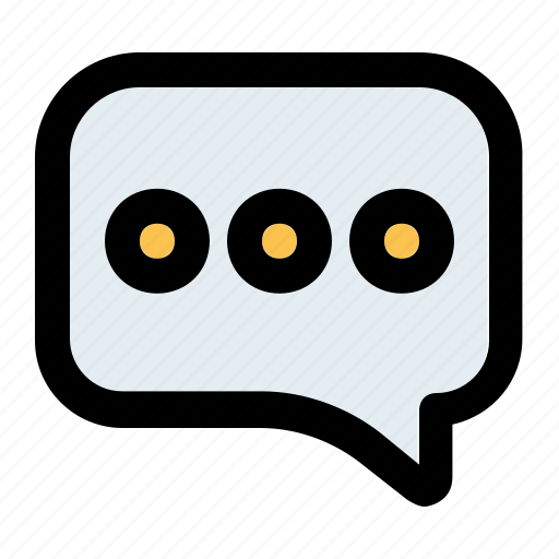 Chat, message, communication, talk, conversation, interaction, bubble icon - Download on Iconfinder