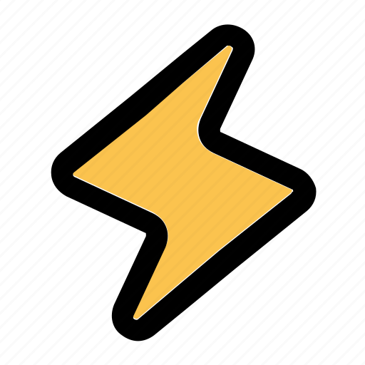 Flash, lightning, thunder, fast, quick, weather, thunderbolt icon - Download on Iconfinder