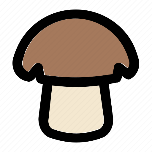 Mushroom, fungi, mushrooms, toadstool, nature, healthy, vegan icon - Download on Iconfinder