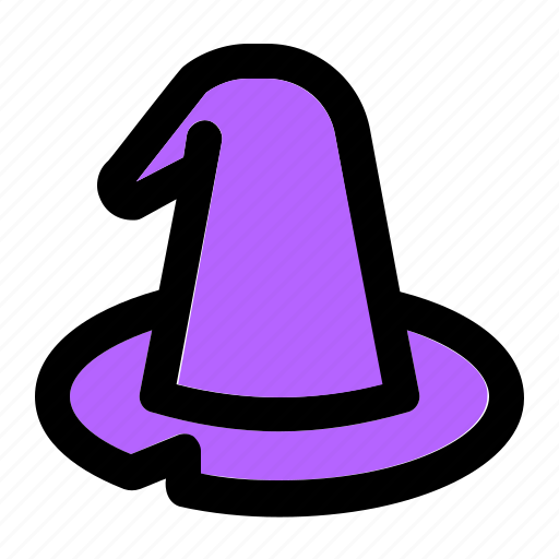 Witch, hat, fashion, accessories, costume, magic, wizard icon - Download on Iconfinder