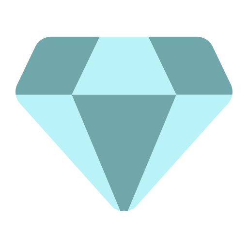 Diamond, jewelry, gem, jewel, stone, gemstone, crystal icon - Free download