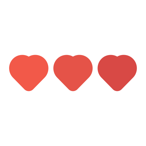 Hearts, love, heart, valentine, romance, romantic, like icon - Free download