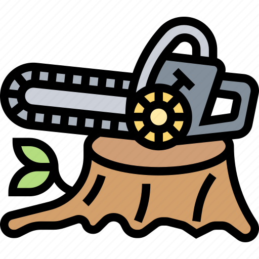 Chainsaw, woodcutter, timber, blade, tool icon - Download on Iconfinder