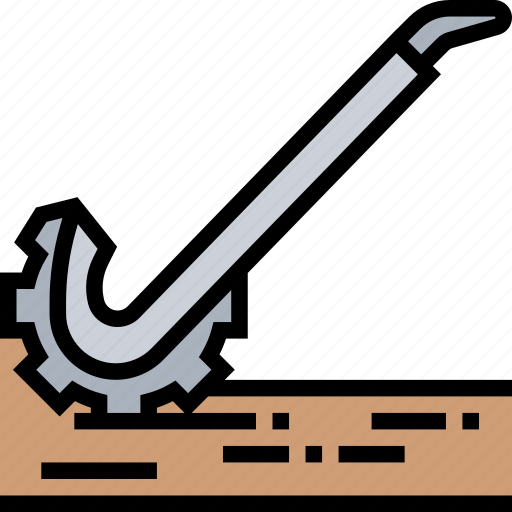 Crowbar, lever, destruction, metal, thief icon - Download on Iconfinder