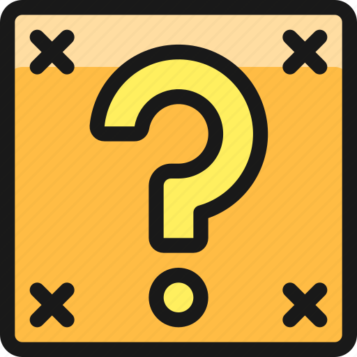 Video, game, mario, question, box icon - Download on Iconfinder