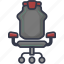 chair, furniture, gamer, interior, seat 