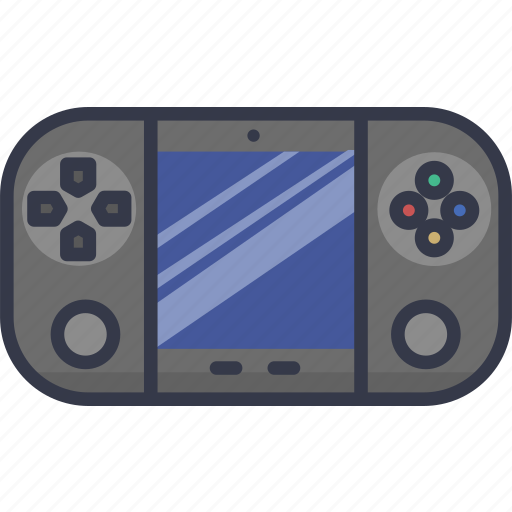 Game, gamehand, media, play, player, video icon - Download on Iconfinder