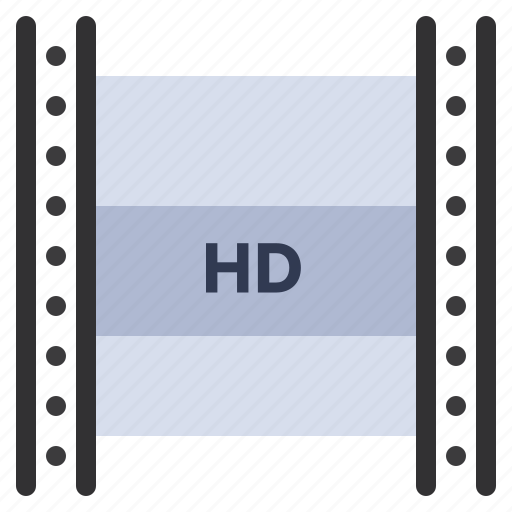 Broadcasting, digital, film, filmmaking, hd, in, video icon - Download on Iconfinder
