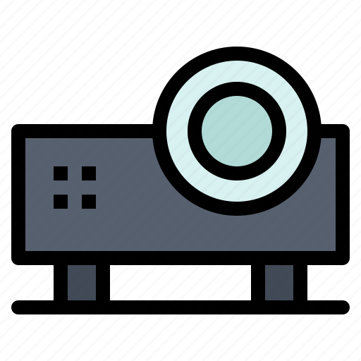 Multimedia, presentation, projector, slide, video icon - Download on Iconfinder