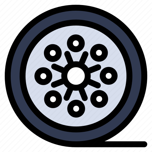 Black, film, movie, reel, tape, vintage icon - Download on Iconfinder