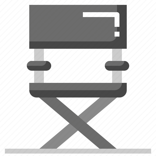 Director, chair, cinema, furniture, video, seat icon - Download on Iconfinder