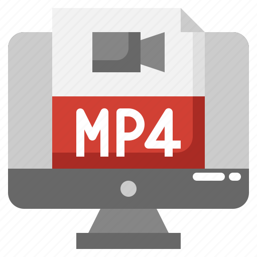 Mp4, file, formats, computer, extension, video icon - Download on Iconfinder