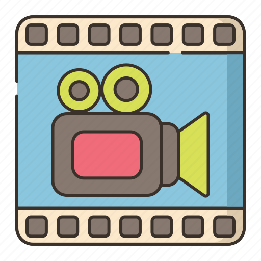 Cinema, film, movie, strip icon - Download on Iconfinder