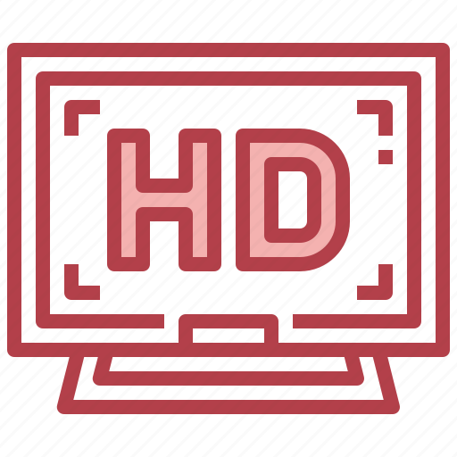 Hd, cinema, film, reel, video, player, entertainment icon - Download on Iconfinder