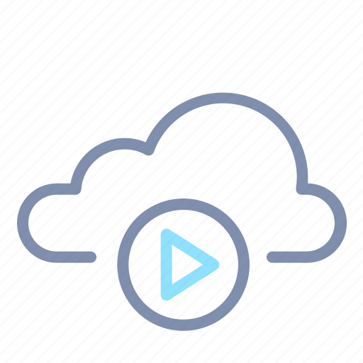 Cloud, film, movie, sharing, storage, video icon - Download on Iconfinder