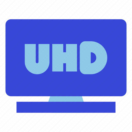 Uhd, television icon - Download on Iconfinder on Iconfinder