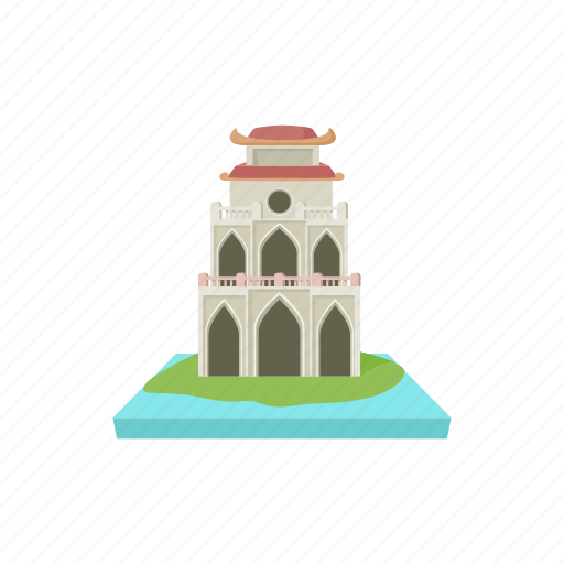 Architecture, asia, asian, cartoon, pagoda, temple, vietnam icon - Download on Iconfinder