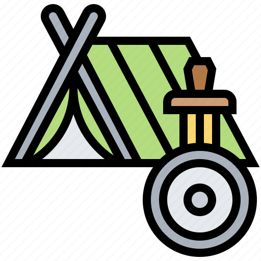 Adventure, ancient, camp, tent, travel icon - Download on Iconfinder