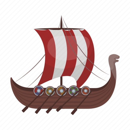 Accessories, ancient, attributes, boat, sail, ship, vikings icon - Download on Iconfinder