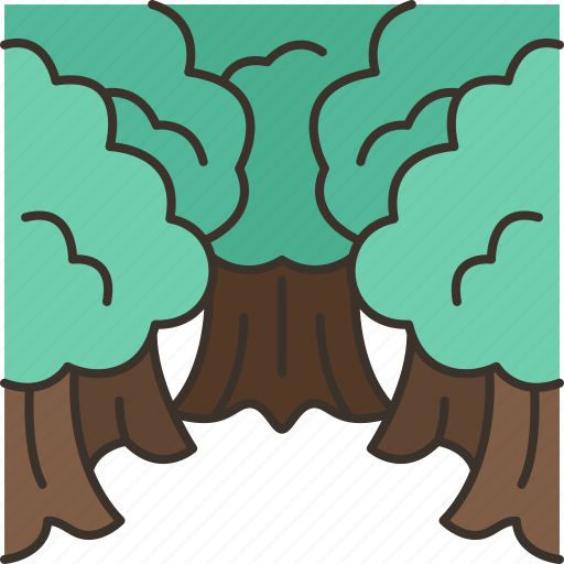 Forest, trees, woodland, environment, nature icon - Download on Iconfinder