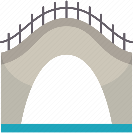 Bridge, river, crossing, road, transportation icon - Download on Iconfinder