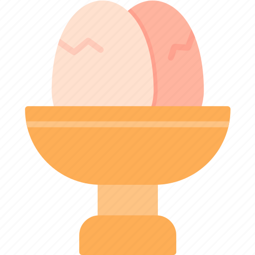 Eggs, boiled, hard, yolk icon - Download on Iconfinder