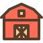 barn, building, farm, house 