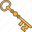 key, vintage, skeleton, unlock, access 