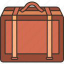suitcase, luggage, travel, leather, case