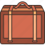 suitcase, luggage, travel, leather, case 