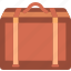 suitcase, luggage, travel, leather, case 