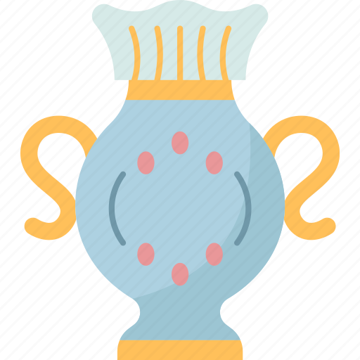 Vase, porcelain, ceramic, decorative, antique icon - Download on Iconfinder