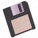 floppy disk, computer, data storage, diskette, memory, save, digital, backup, record, item, 90s, 80s, vintage, retro, nostalgia, old fashioned, element, old, 3d, vintage device 3d 
