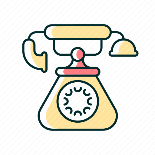 Vintage, telephone, dial, call icon - Download on Iconfinder