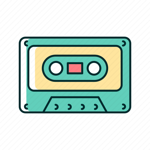 Vintage, cassette, tape, audio icon - Download on Iconfinder