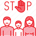 stop, violence, people, family 