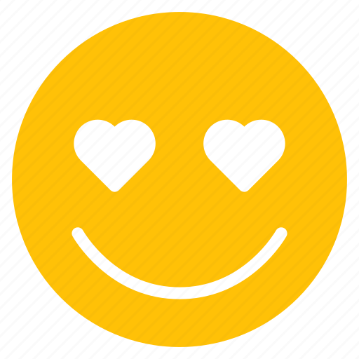 Avatar, emoticon, emotion, face, happy, love, smile icon - Download on Iconfinder