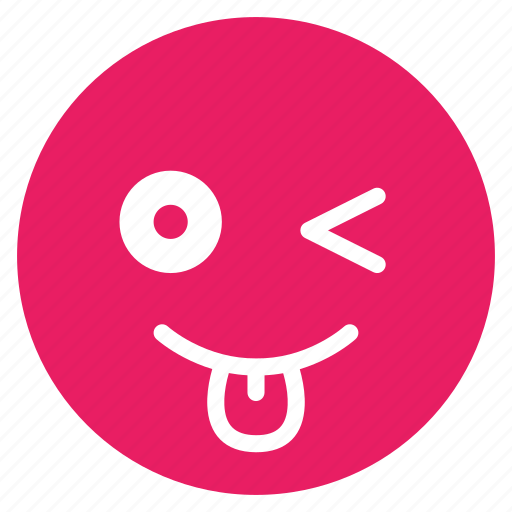 Avatar, emotion, face, out, smile, tongue, wink icon - Download on Iconfinder