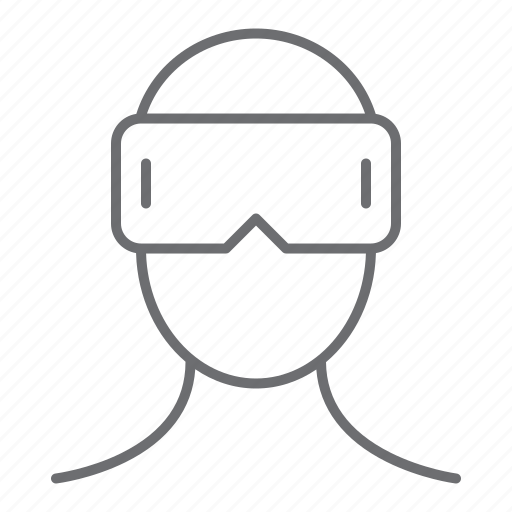 Vr, device, headset, hardware, technology, electronic, glasses icon - Download on Iconfinder