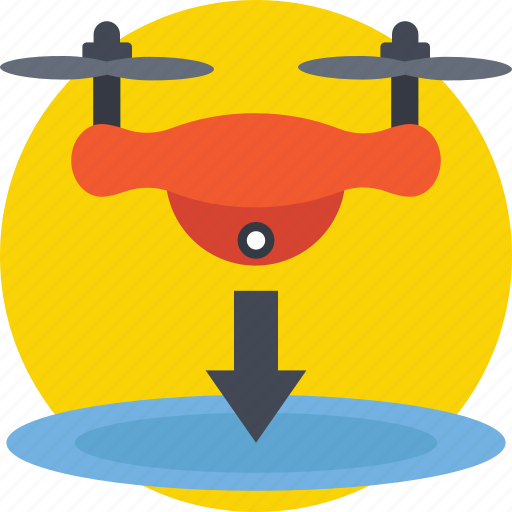 Drone landing, drone landing pad, drone takeoff pads, quadcopter landing pad, quadcopter launchpad icon - Download on Iconfinder