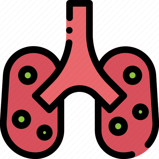 Corona, corona virus, covid-19, infected, lungs, organs, virus icon - Download on Iconfinder