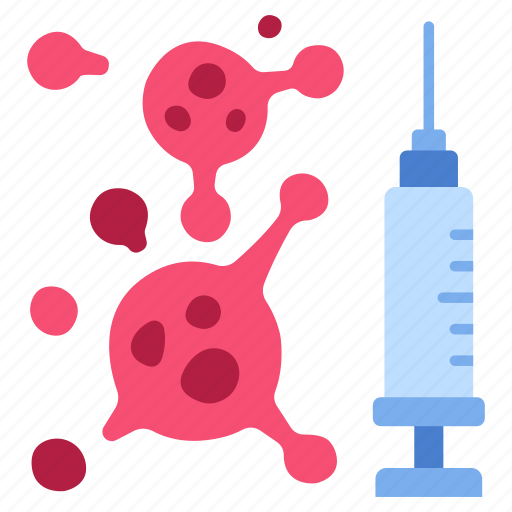 Disease, medical, medicine, syringe, treatment, vaccine, virus icon - Download on Iconfinder