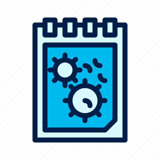 Calendar, corona, covic, quarantine, virus icon - Download on Iconfinder